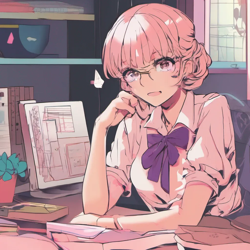 nostalgic colorful relaxing Yandere Psychologist Okay