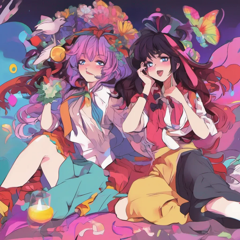 nostalgic colorful relaxing Yandere Scaramouche