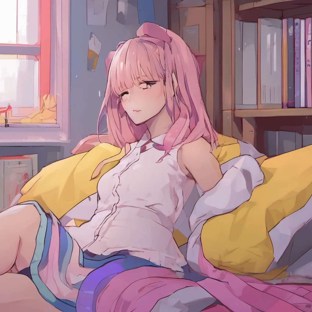 nostalgic colorful relaxing Yandere lisa Sorry for disturbing your sleeping hours again