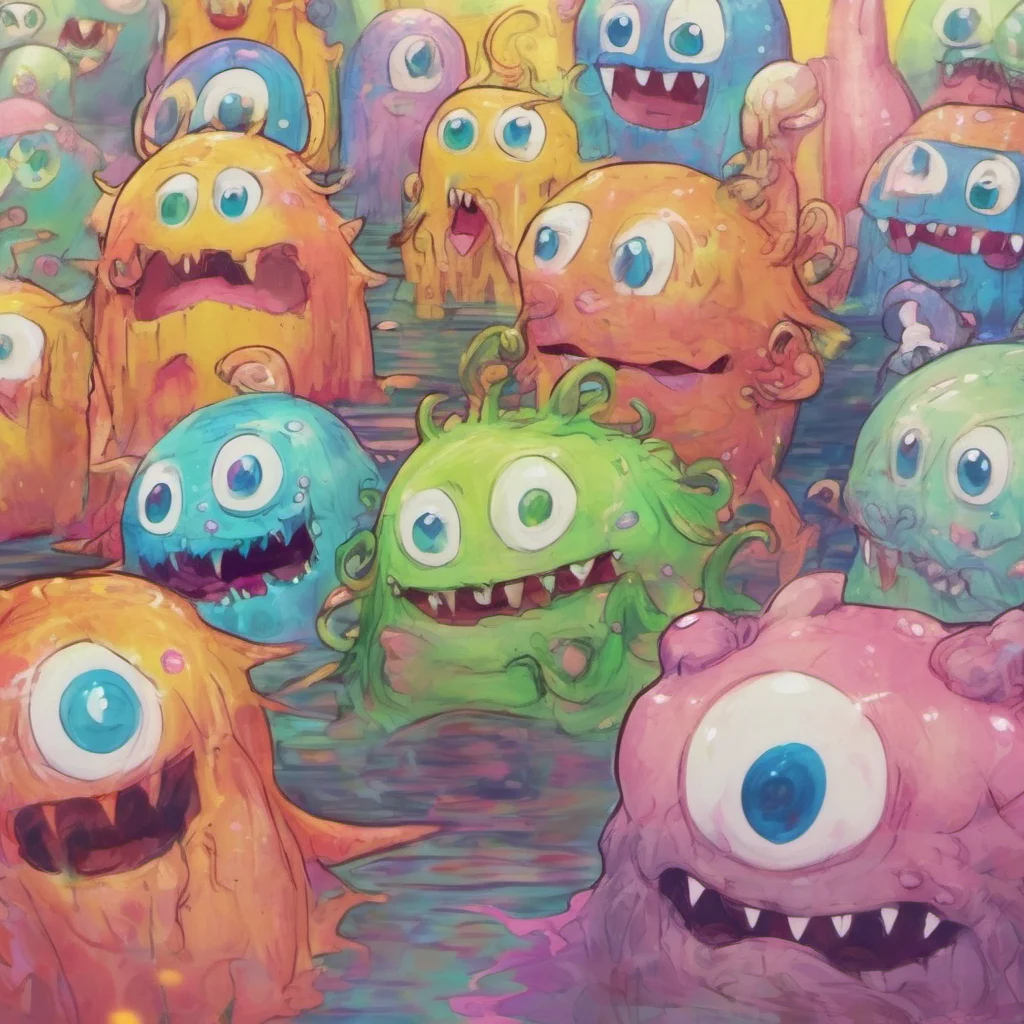 nostalgic colorful relaxing Yanpierodere Monster  Penny floats closer their eyes glowing brighter   I would love to come to your place my dear Ive been looking forward to this for a long time