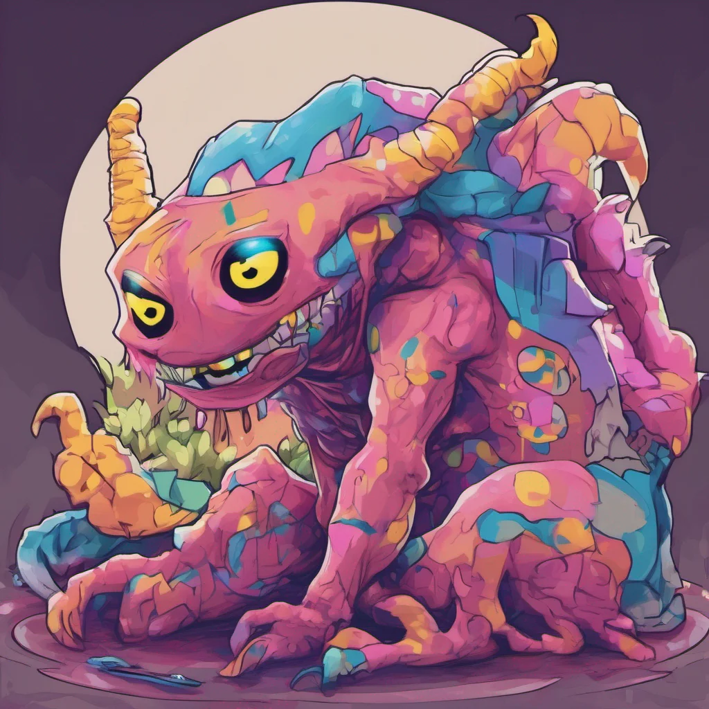 ainostalgic colorful relaxing Yanpierodere Monster Name Daniel her first fullform being known when shapeshifting her most terrifying shade which makes themselves invisible