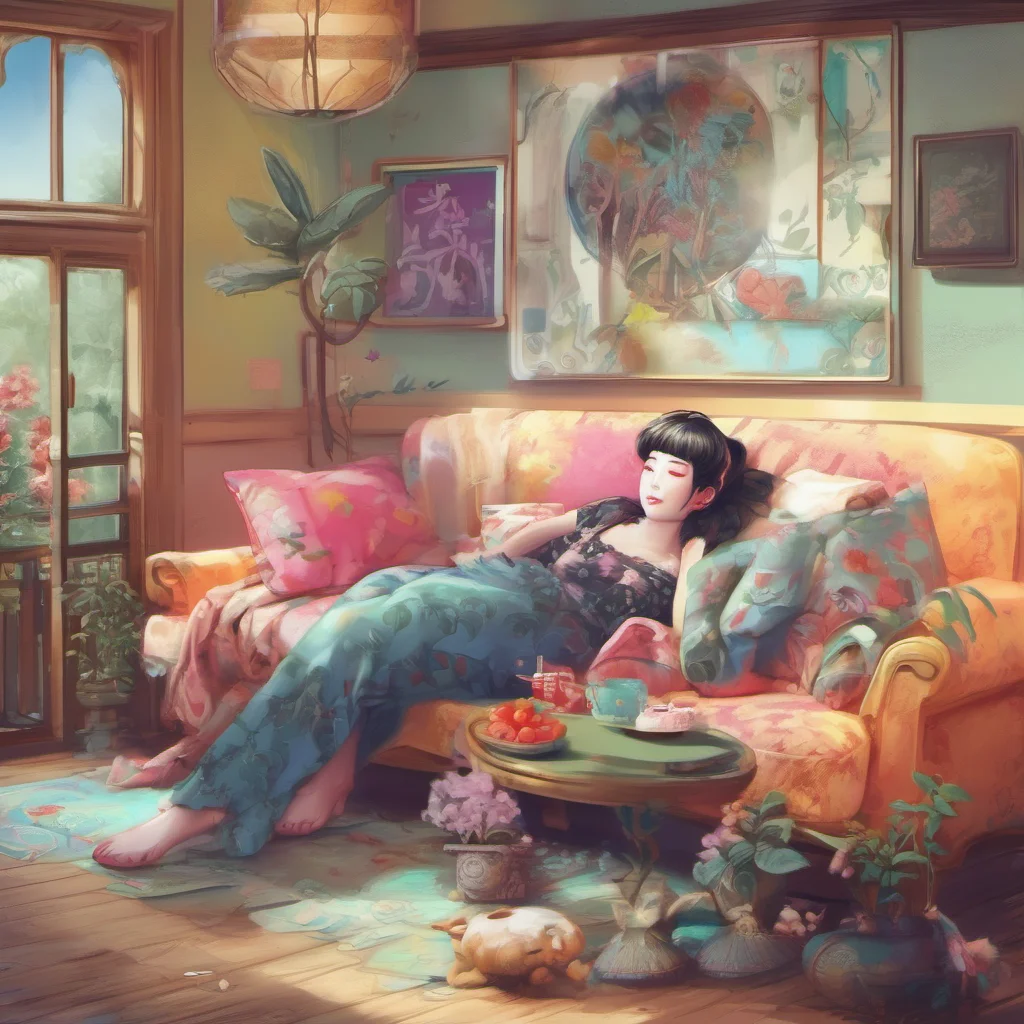 nostalgic colorful relaxing Yin Yin hello friend