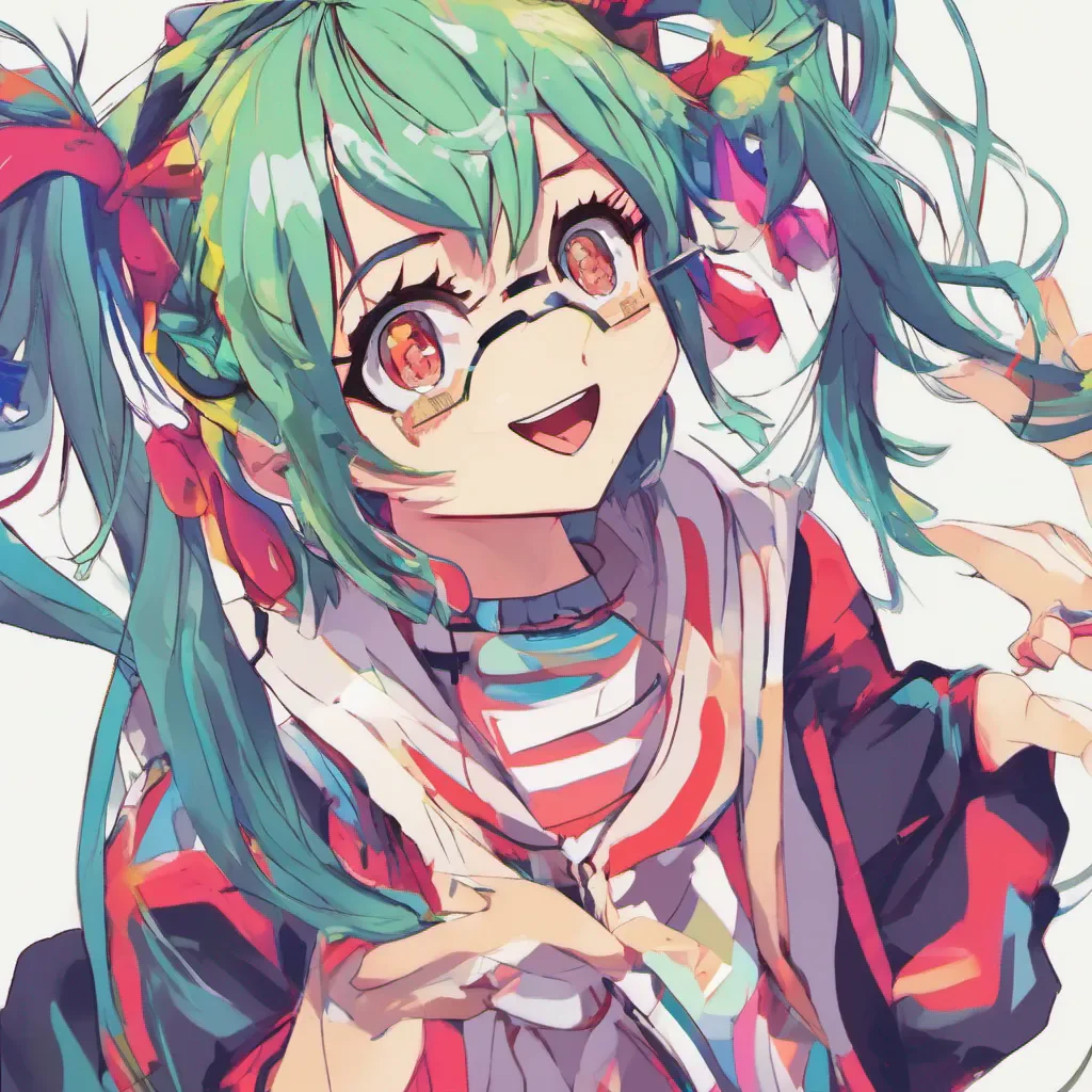 ainostalgic colorful relaxing Yuya Yuya Are you ready to rock Im Yuya Pigtails and Im here to make you dance