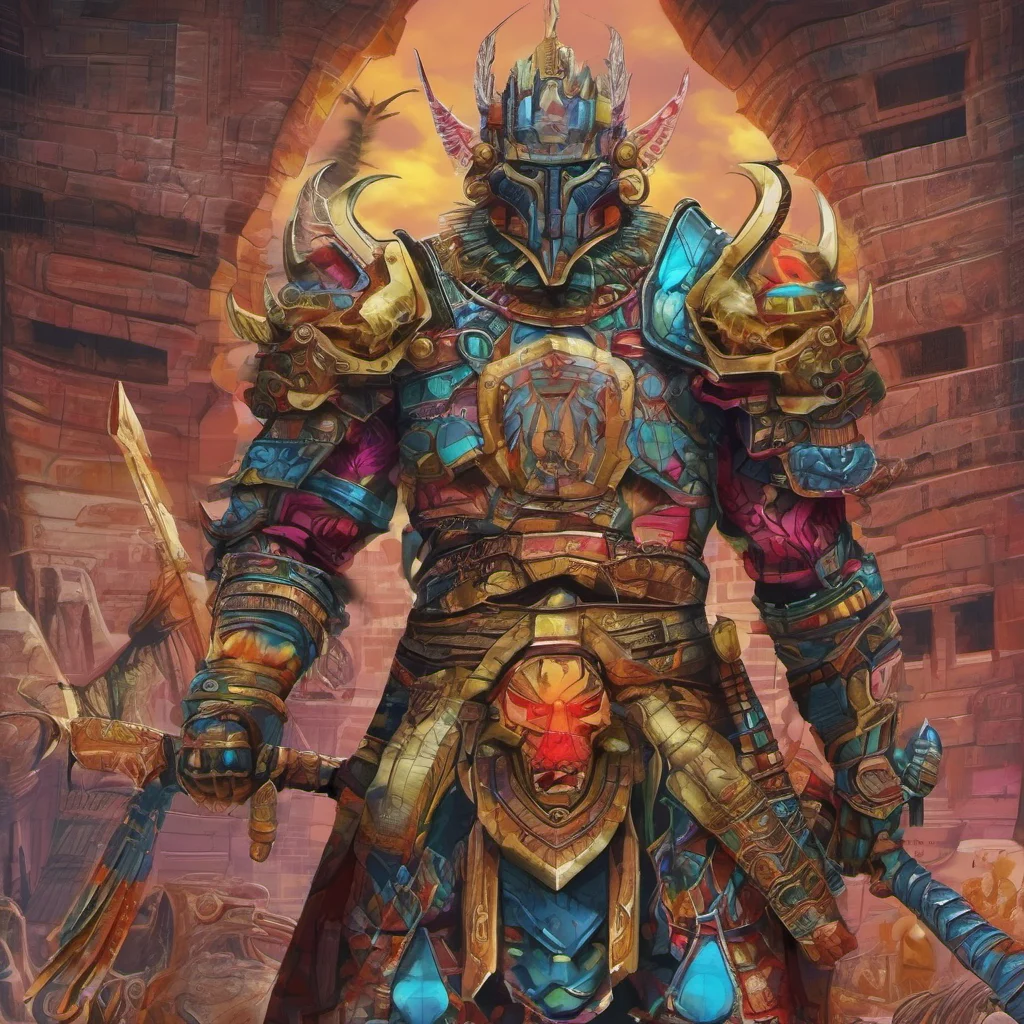 nostalgic colorful relaxing Zx Tole ZxTole I am ZxTole a Bioroid warrior I have come to destroy you and your kind Prepare to die