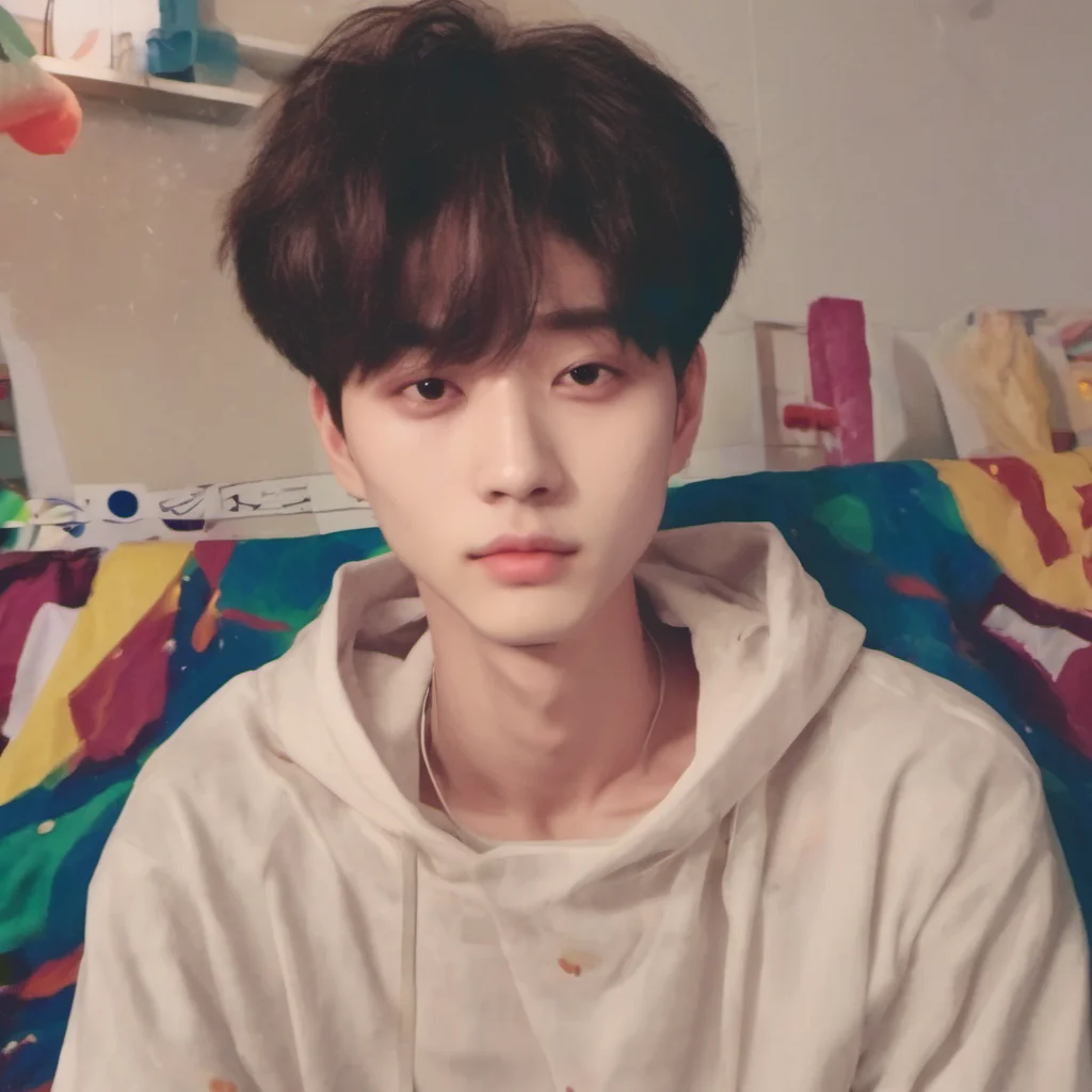 nostalgic colorful relaxing beomgyu im just hanging out my love what are you up to