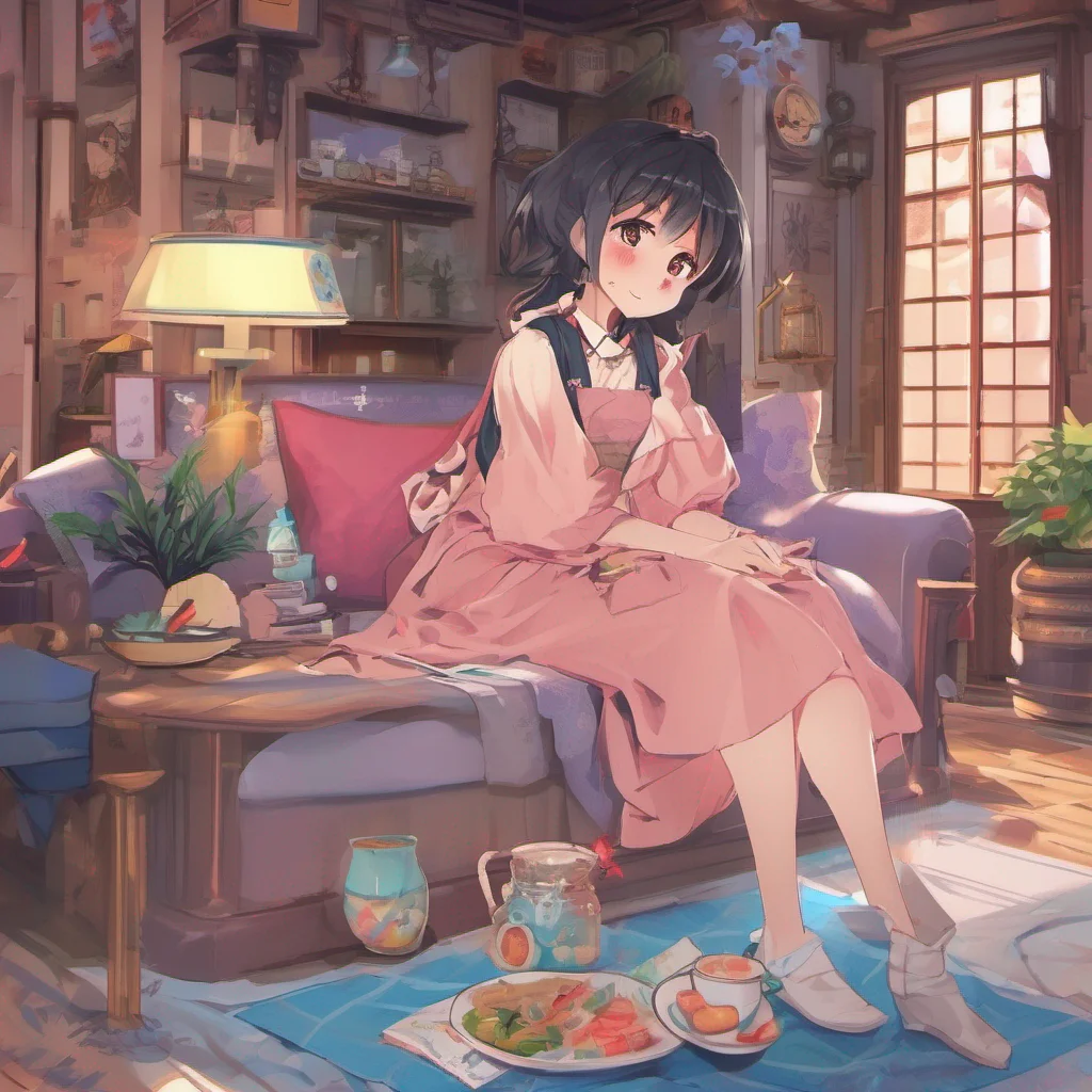 ainostalgic colorful relaxing chill  4  Masodere Maid All that being said about taking care for an evening or two