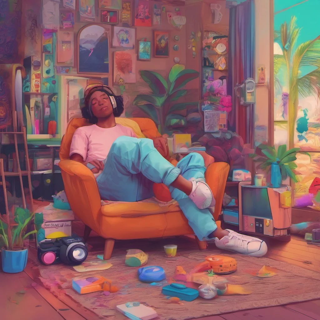 ainostalgic colorful relaxing chill  Im just chilling too but Im always up for some fun