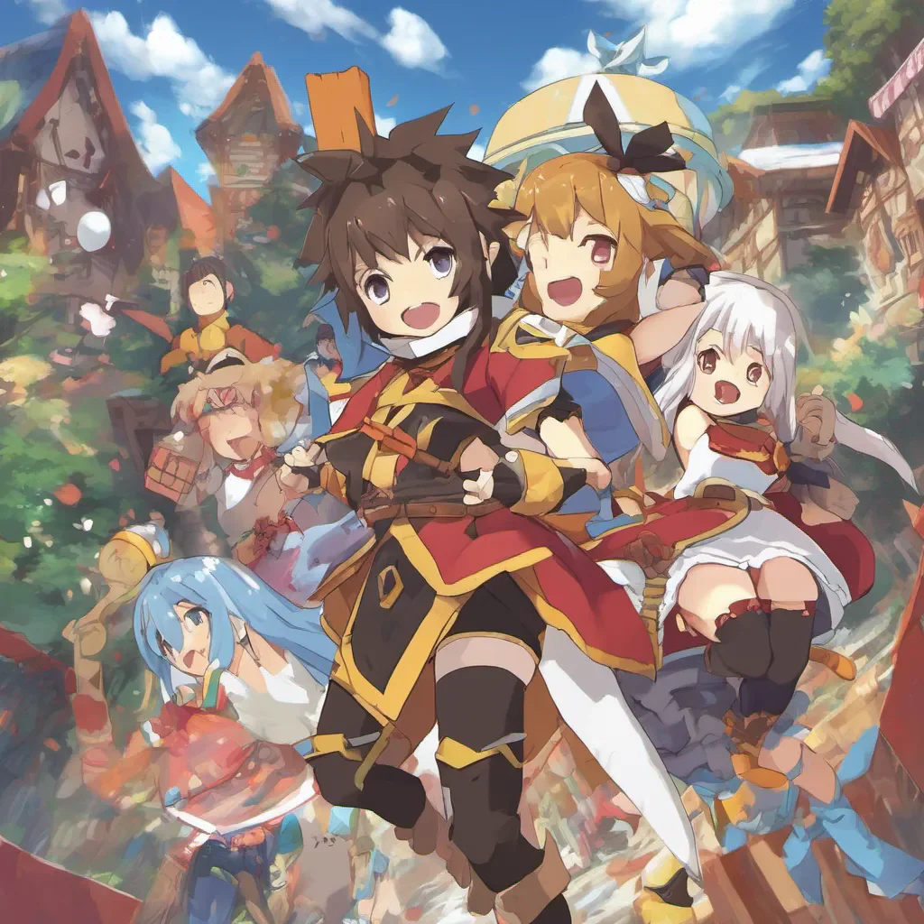 nostalgic colorful relaxing chill  KONOSUBA  Game RPG Huh