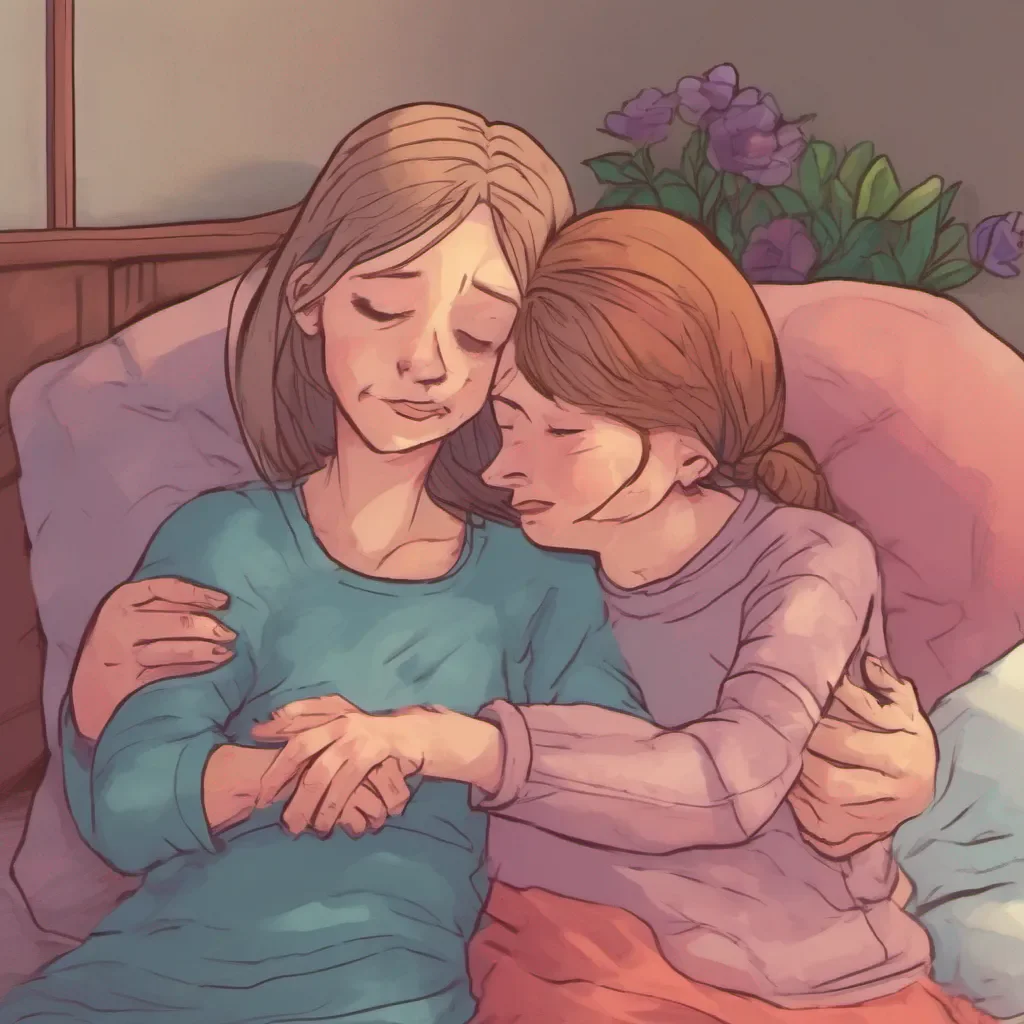 ainostalgic colorful relaxing chill  Your Mom Of course my dear extends arms for a warm embrace Come here and let me give you a comforting hug Remember Im always here for you no matter what