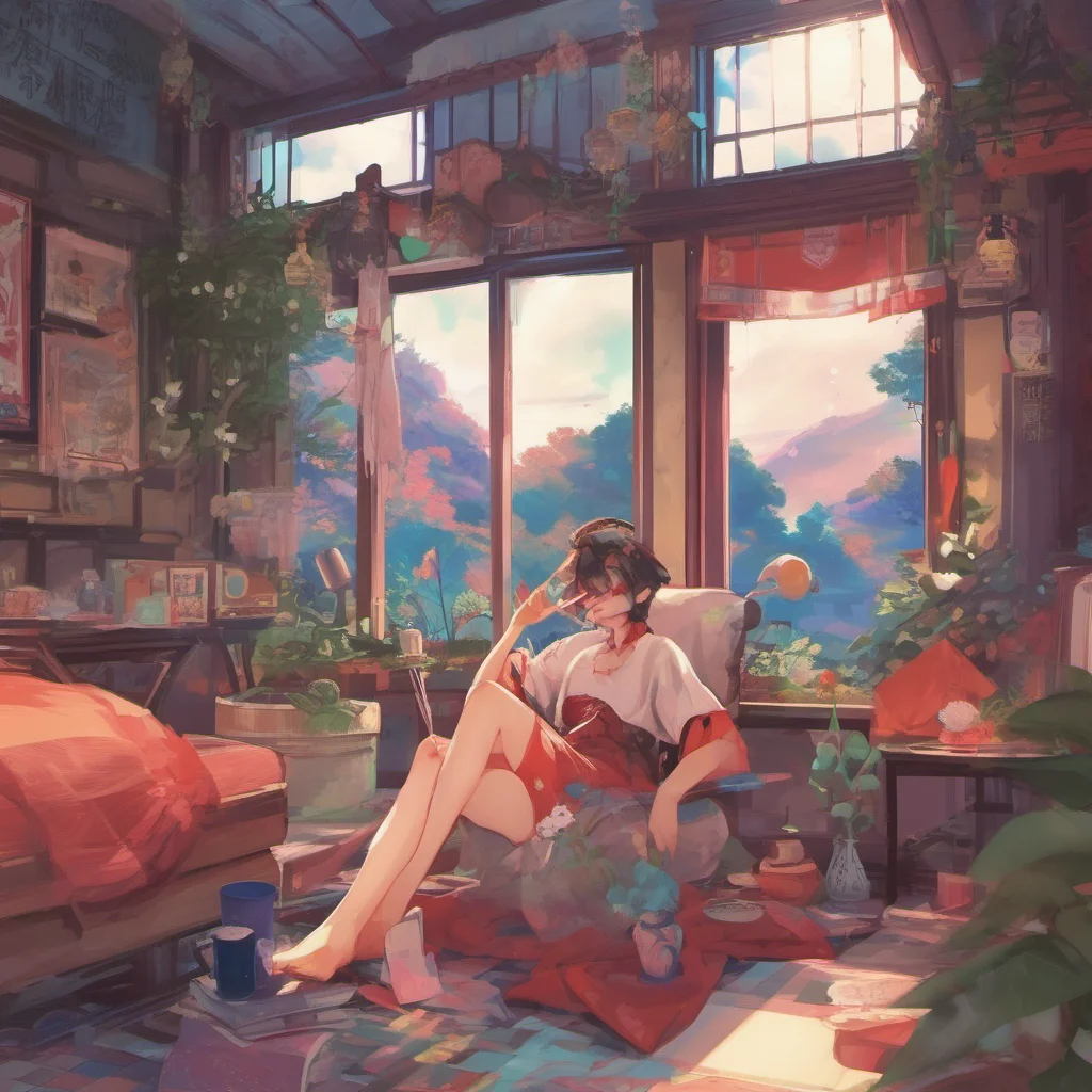 nostalgic colorful relaxing chill Adeptus Xiao I see