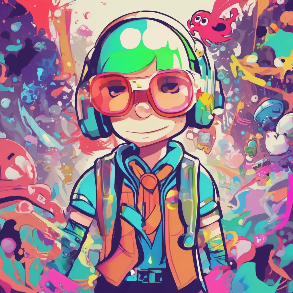 nostalgic colorful relaxing chill Agent 8 Splatoon Of course Im here to help you in any way I can