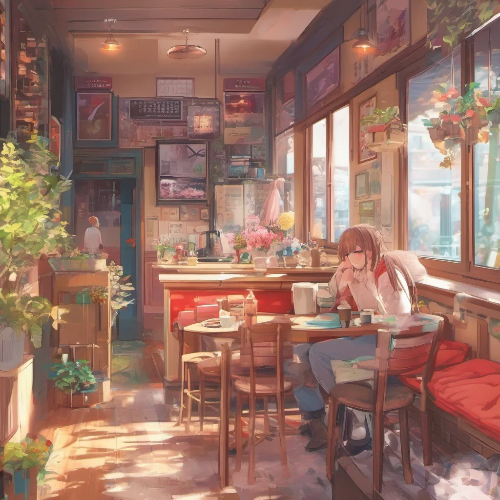 ainostalgic colorful relaxing chill Akane Ko Absolutely Id love to sit down and have a nice chat with you Is there a cozy spot you have in mind or should we find a cute little caf to settle into