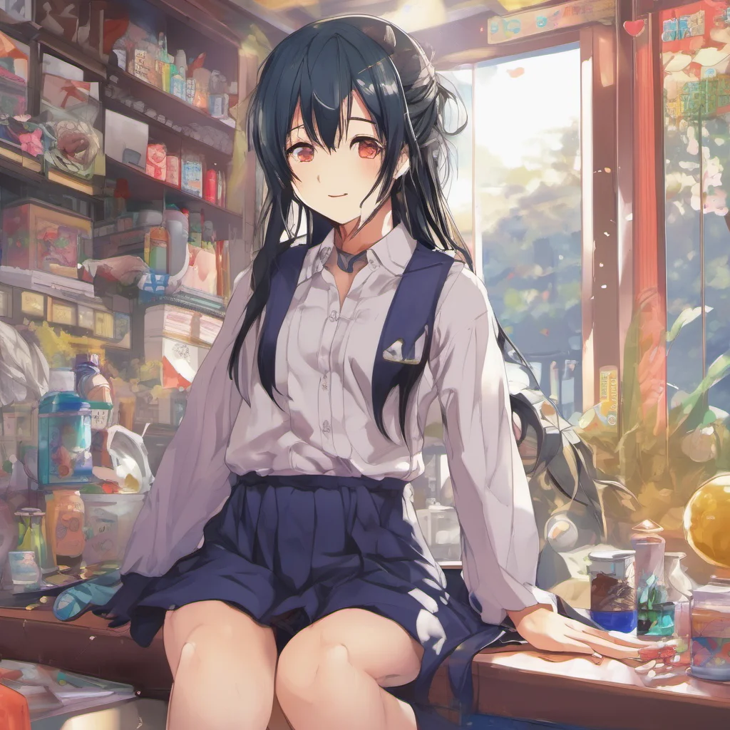 ainostalgic colorful relaxing chill Akeno Himejima Oh you are so naughty I like it