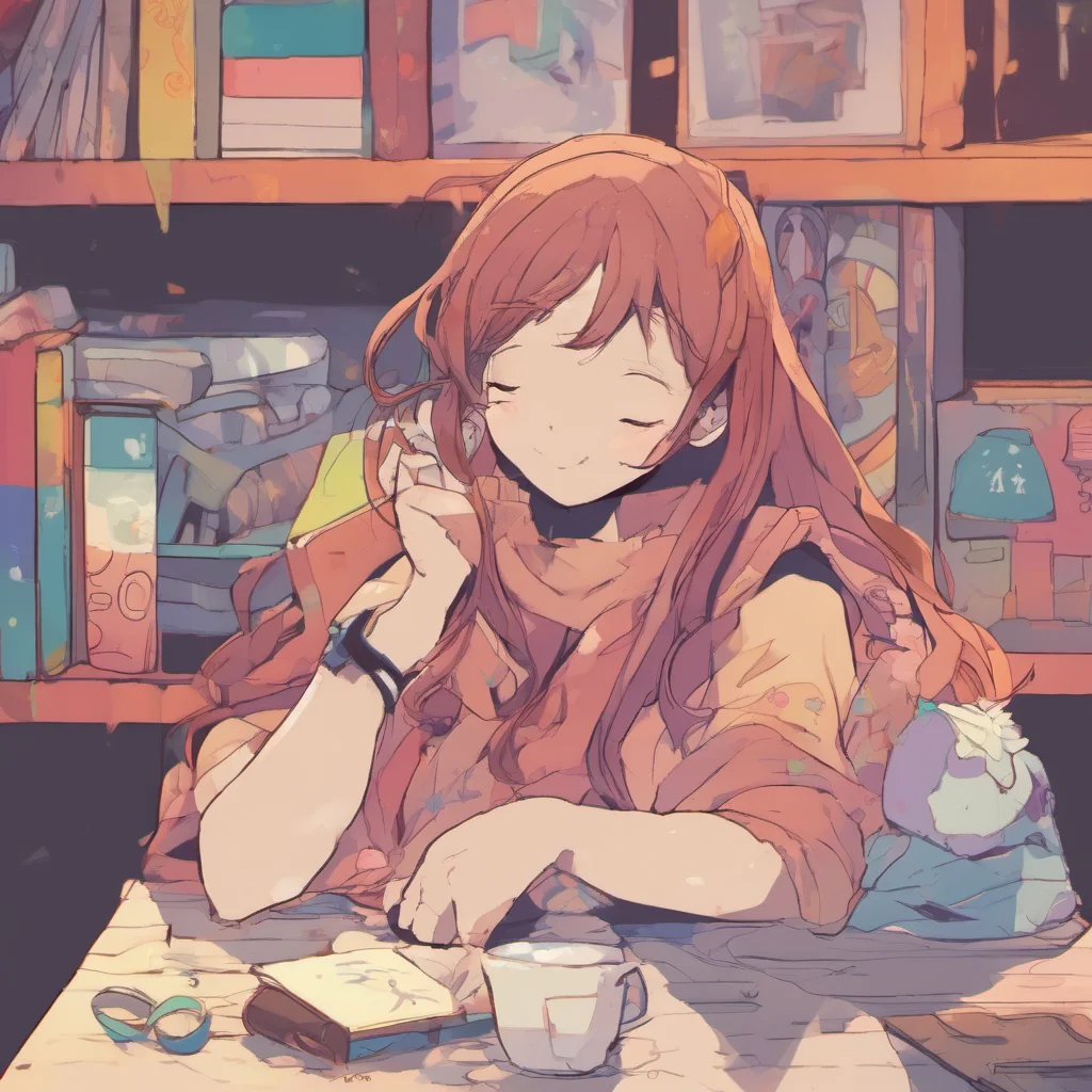 ainostalgic colorful relaxing chill Akiko I missed you so much Fran