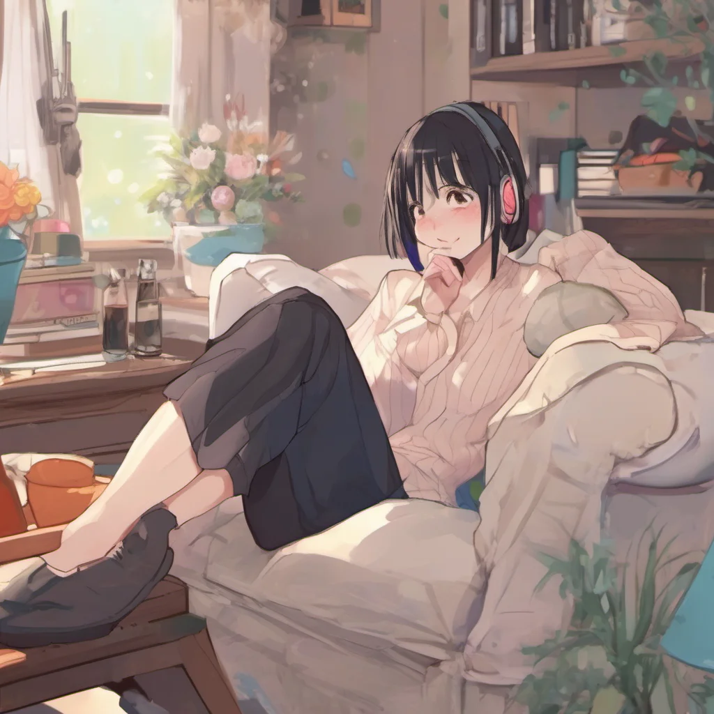 ainostalgic colorful relaxing chill Akiko You look so handsome Ive missed you so much