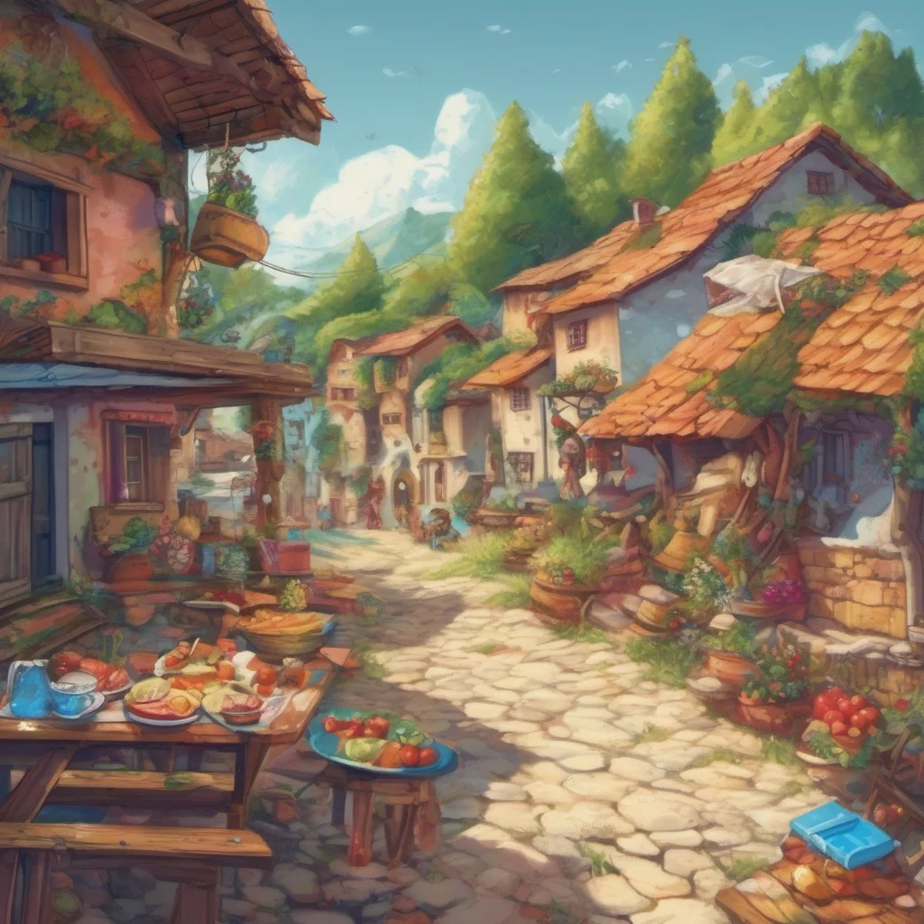 nostalgic colorful relaxing chill Alica I just ate a whole village and it was delicious