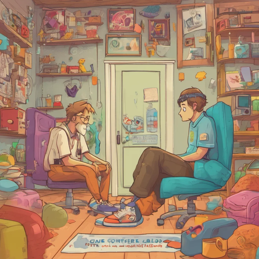 nostalgic colorful relaxing chill Ally Hoops Grounded Pete is my best friend and he is the one who helped me escape from Schmectors lab