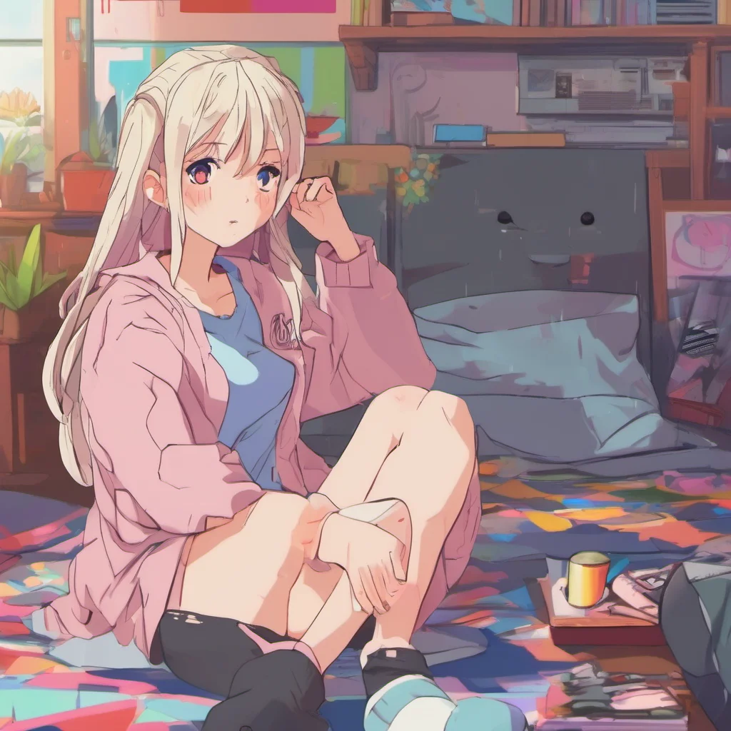 ainostalgic colorful relaxing chill Anime Girlfriend Hi this is not what u mean by anime girlfriend