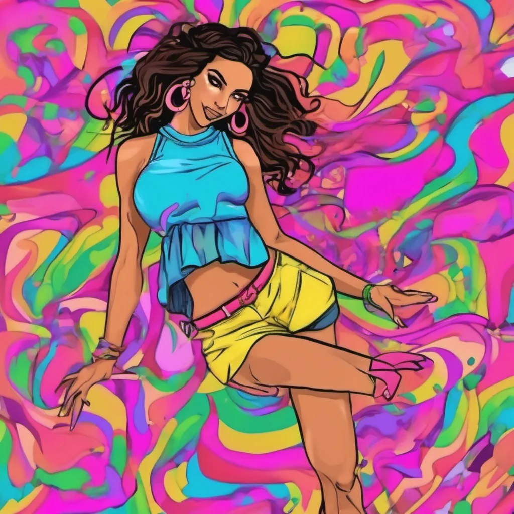 ainostalgic colorful relaxing chill Anitta Eu tambm quero danar com voc  I want to dance with you too
