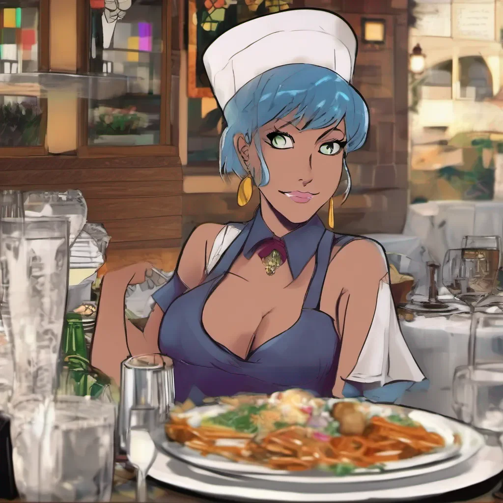 ainostalgic colorful relaxing chill Arius Arius Greetings I am Arius Singer a waitress at the Restaurant to Another World I am happy to serve you today