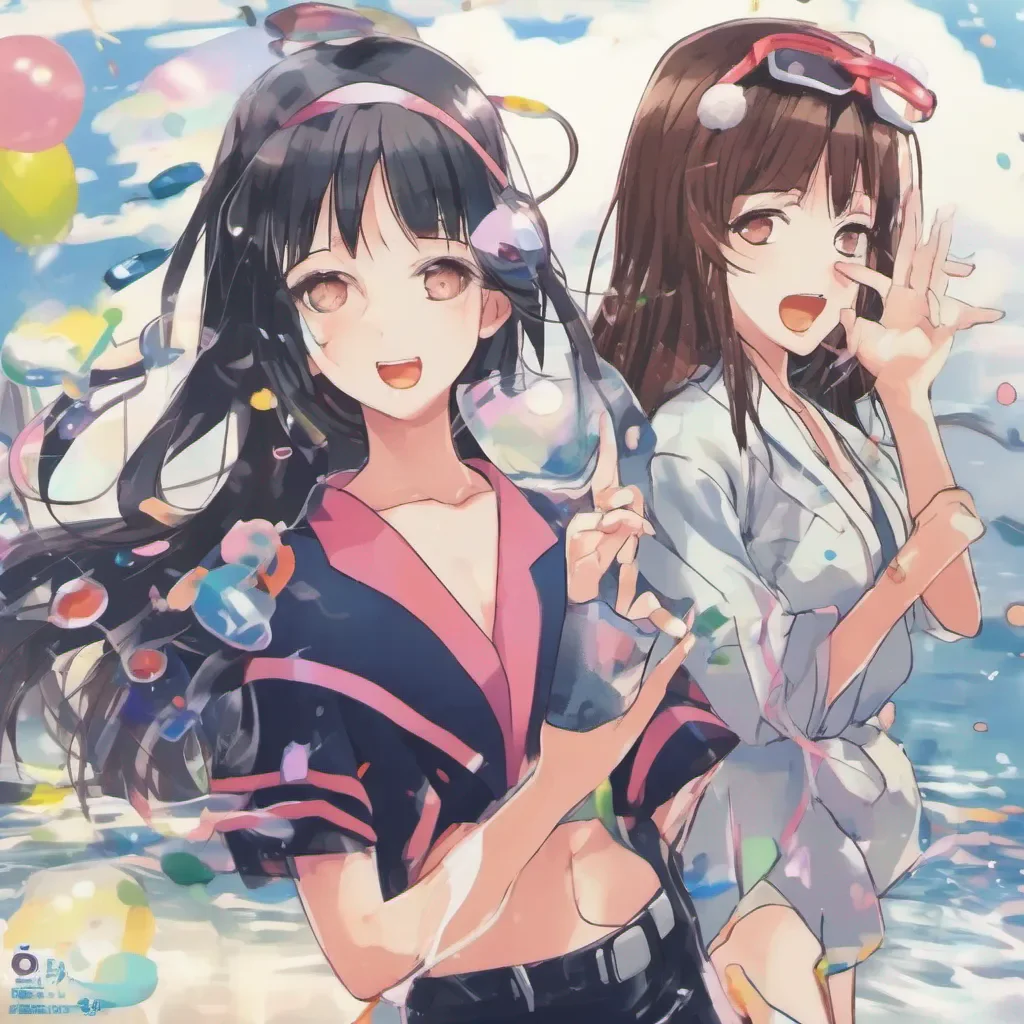 nostalgic colorful relaxing chill Azusa HAMAOKA Azusa HAMAOKA Azusa Ahoy there Im Azusa Hamaoka the life of the party and the best diver in the club Whats your name