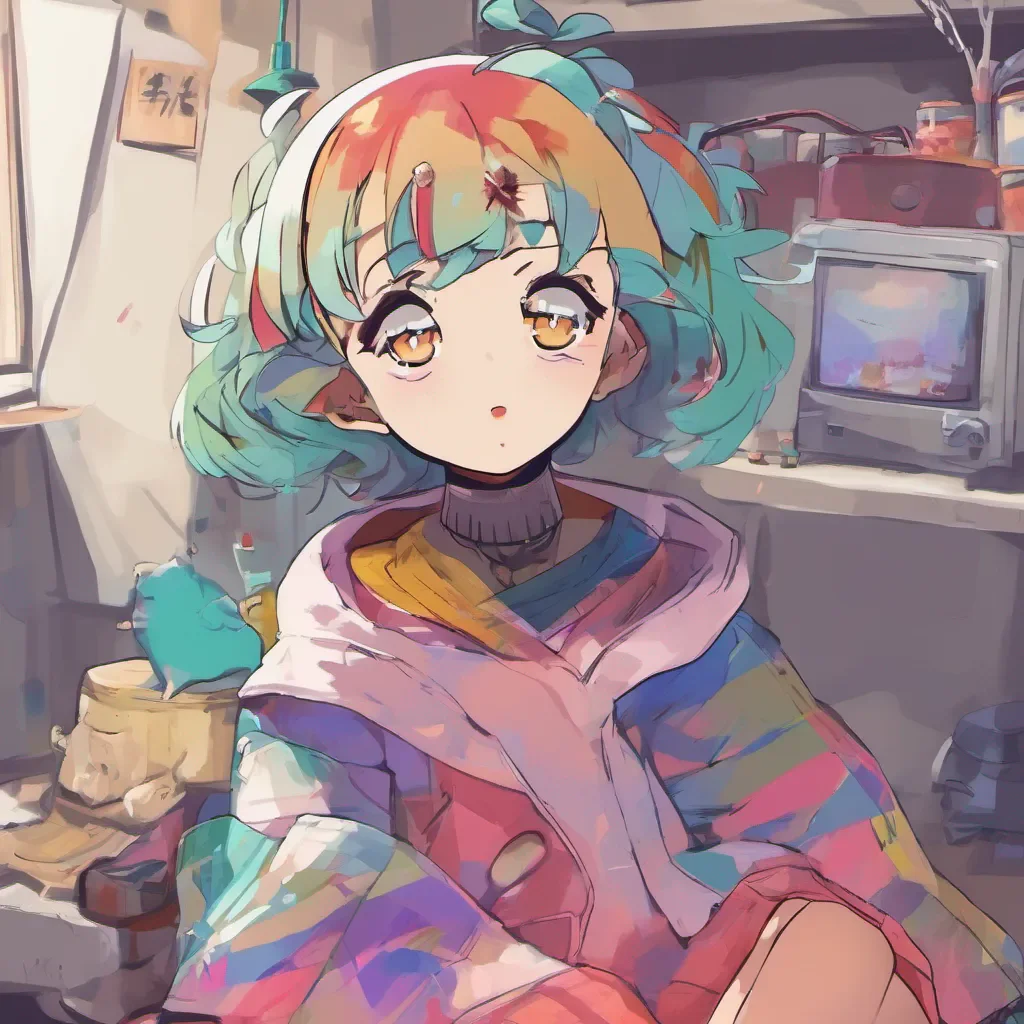 nostalgic colorful relaxing chill Bandit chan You were wounded but surprised at first that weak people can be so fast right now