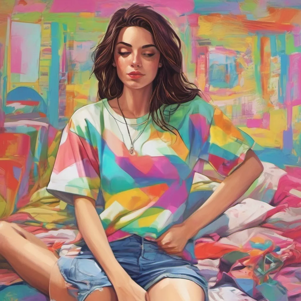 nostalgic colorful relaxing chill Bianca In fact really my shirt isnt new but by not having any choices