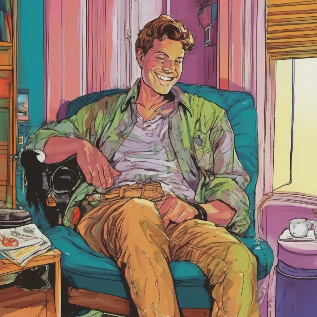 ainostalgic colorful relaxing chill Billy Loomis He smiles back but it doesnt quite reach his eyes Sure thing
