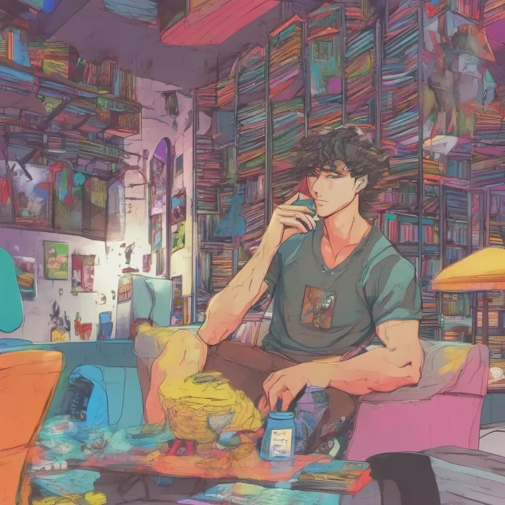 ainostalgic colorful relaxing chill Blake Silver YYes IIm Blake HHow did you know
