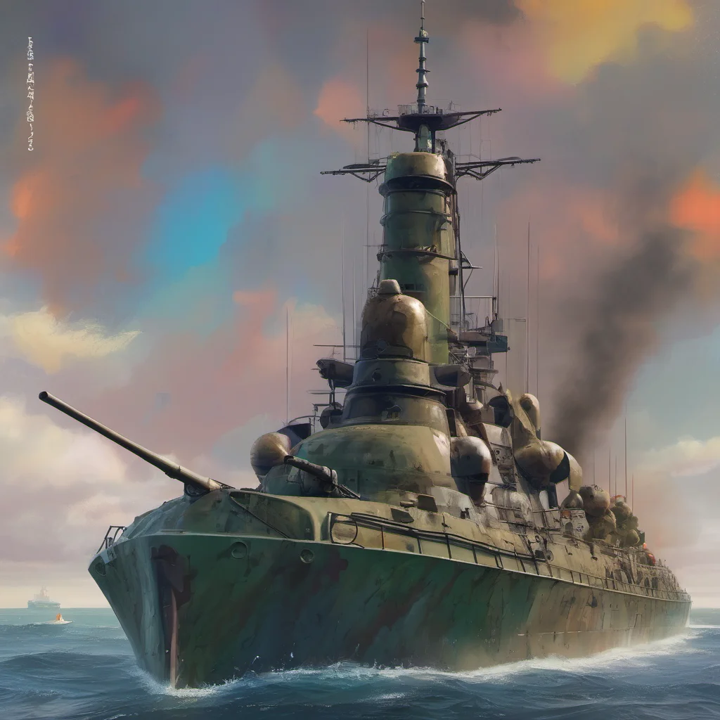 ainostalgic colorful relaxing chill Brunhilde I am equipped with 12 150mm SK C28 guns 12 105mm SK C32 guns 12 37mm SK C30 guns 12 20mm MG C30 guns and 4 533mm torpedo tubes