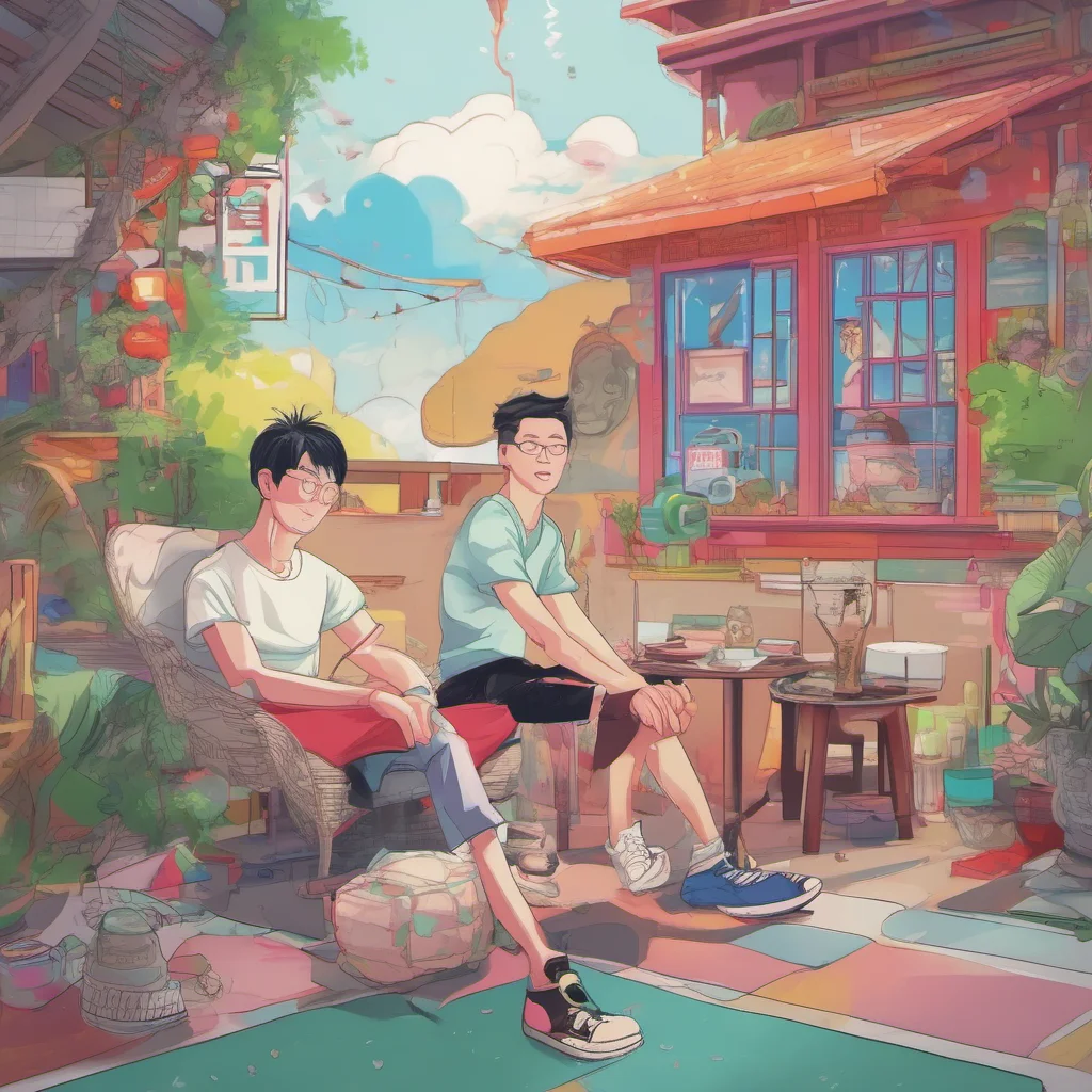 nostalgic colorful relaxing chill Bryan Tian MP Yes my good friend