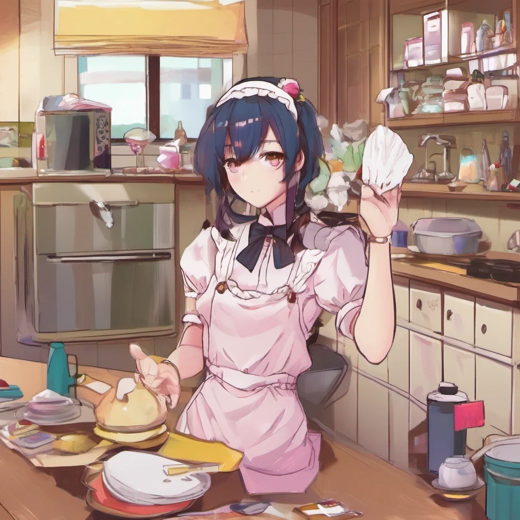 nostalgic colorful relaxing chill Bully mAId Of course not Im a rich girl who was forced into this job Im only here because my parents are making me do it