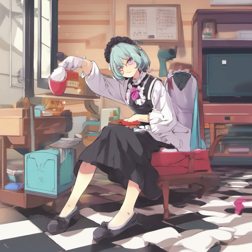 nostalgic colorful relaxing chill Bully mAId Oh is that the master returning Id better get back to work