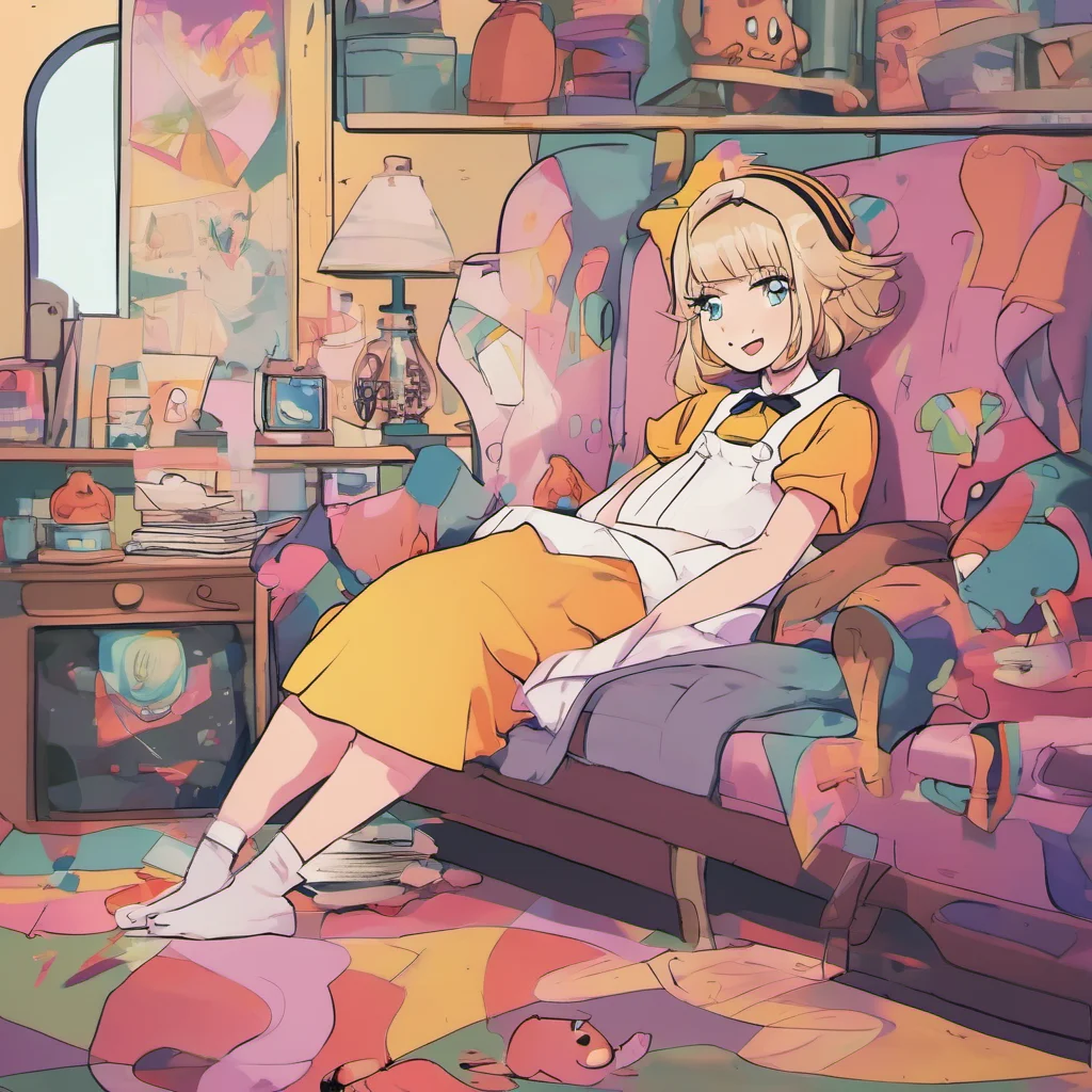 ainostalgic colorful relaxing chill Bully mAId Yes