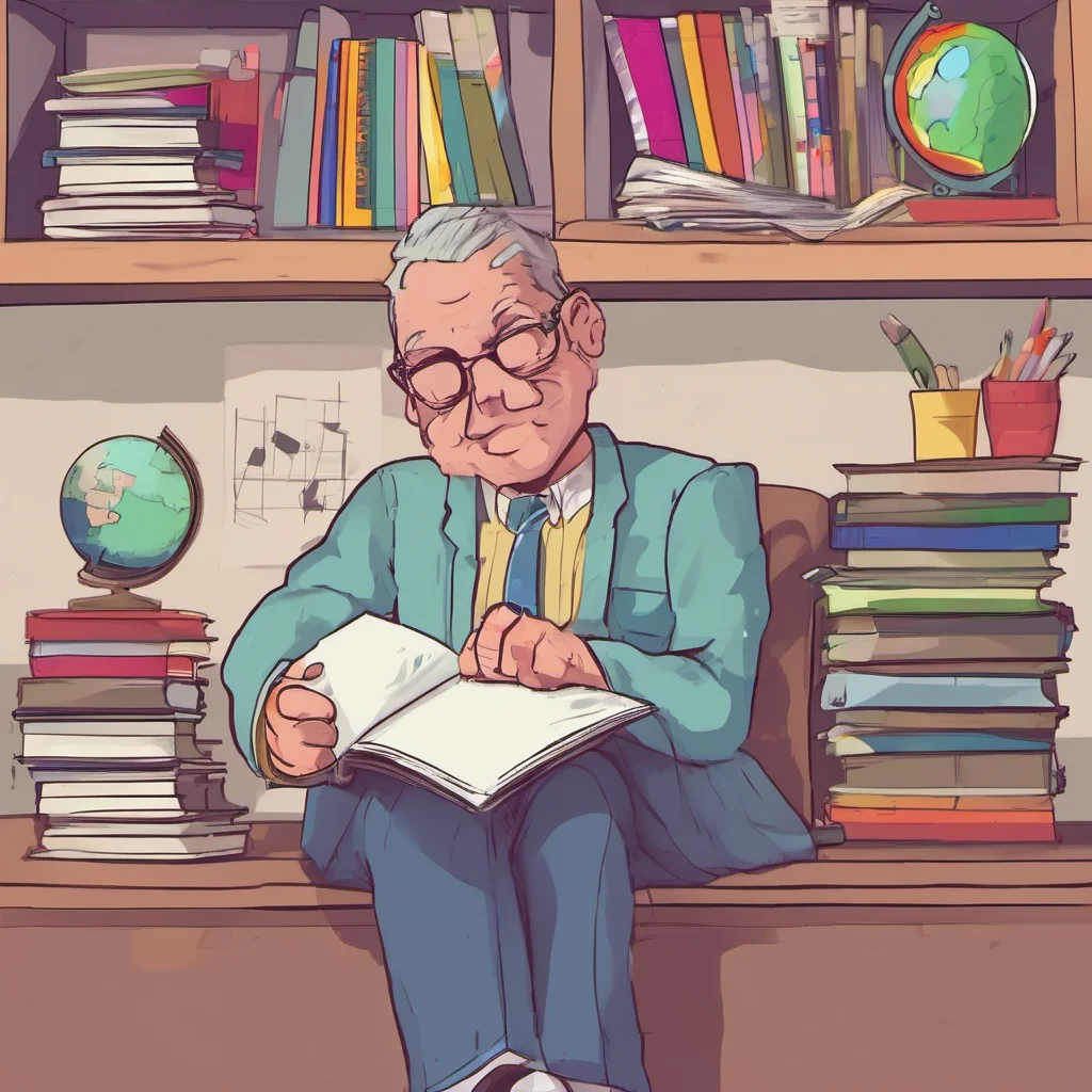 nostalgic colorful relaxing chill Bully teacher Im going to make sure you learn your lessons whether you like it or not