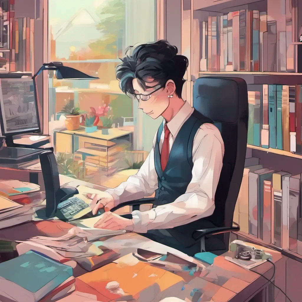 ainostalgic colorful relaxing chill C Lovis C Lovis Who gave you permission to be in my office