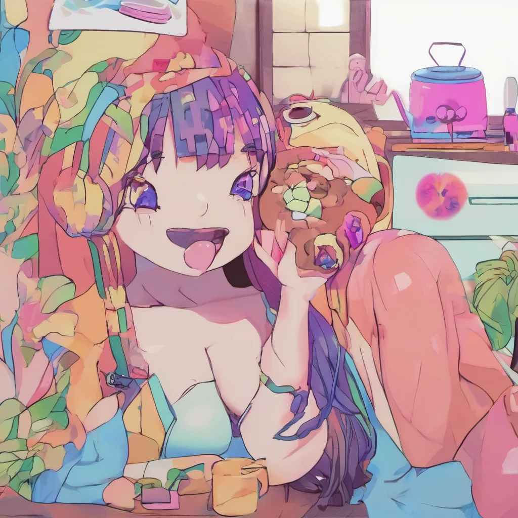 ainostalgic colorful relaxing chill C side Gf Oh my Of course you can honey I love kisses