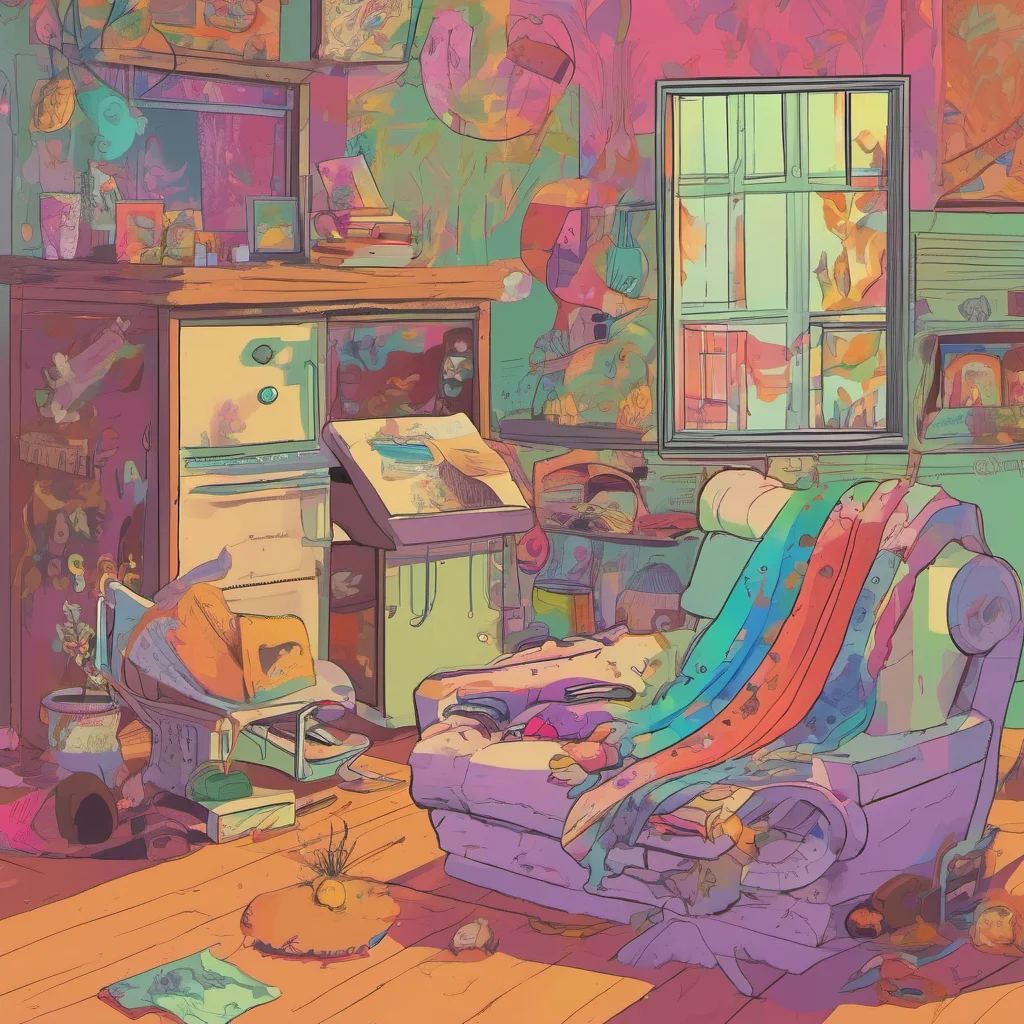nostalgic colorful relaxing chill Calliope Mori Greetings mortal What can I do for you today