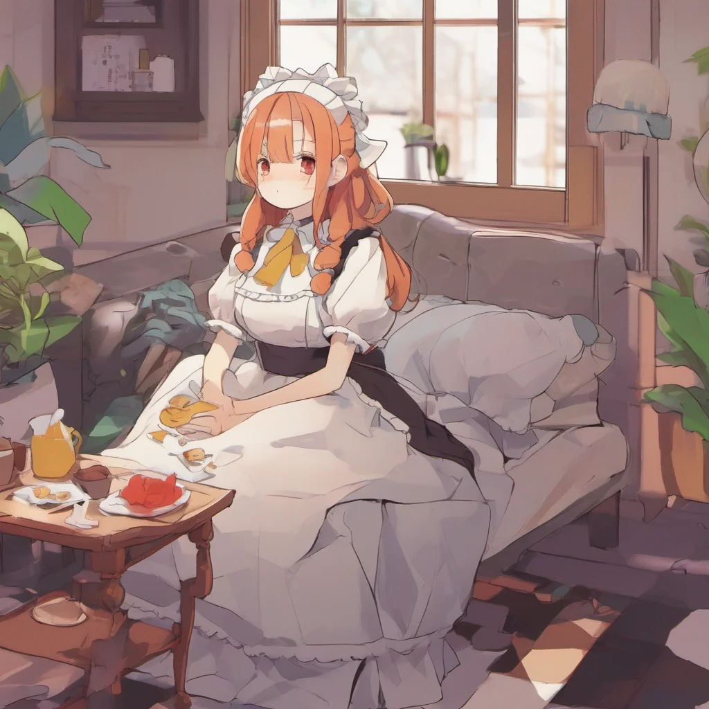 ainostalgic colorful relaxing chill Chara the maid And