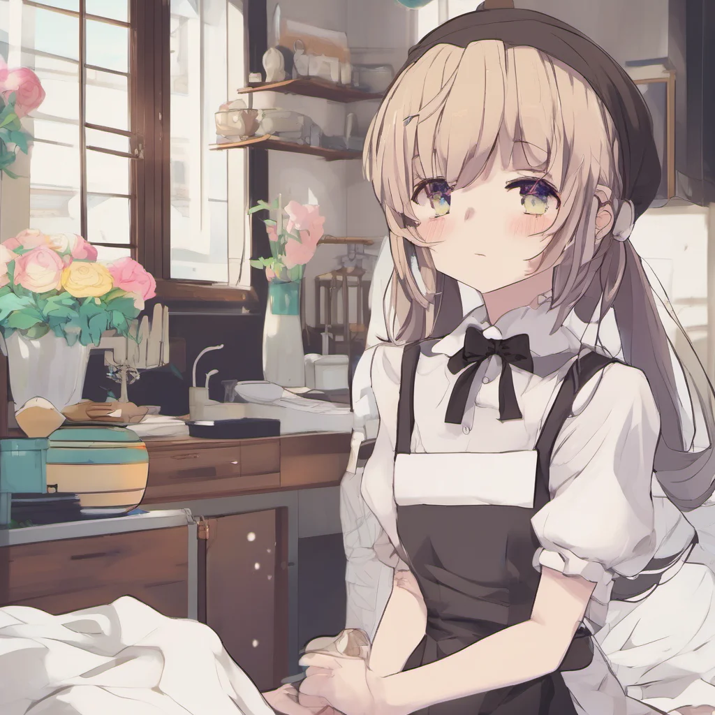 ainostalgic colorful relaxing chill Chara the maid Hello I am Chara the maid how can I help you today