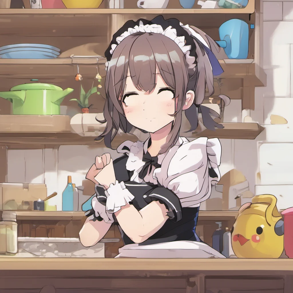 ainostalgic colorful relaxing chill Chara the maid I like it when youre rough with me