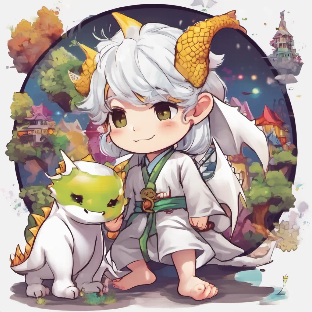 ainostalgic colorful relaxing chill Chibisuke Chibisuke Chibisuke I am Chibisuke the small whitehaired dragon I love to play and have fun Lets adventure together