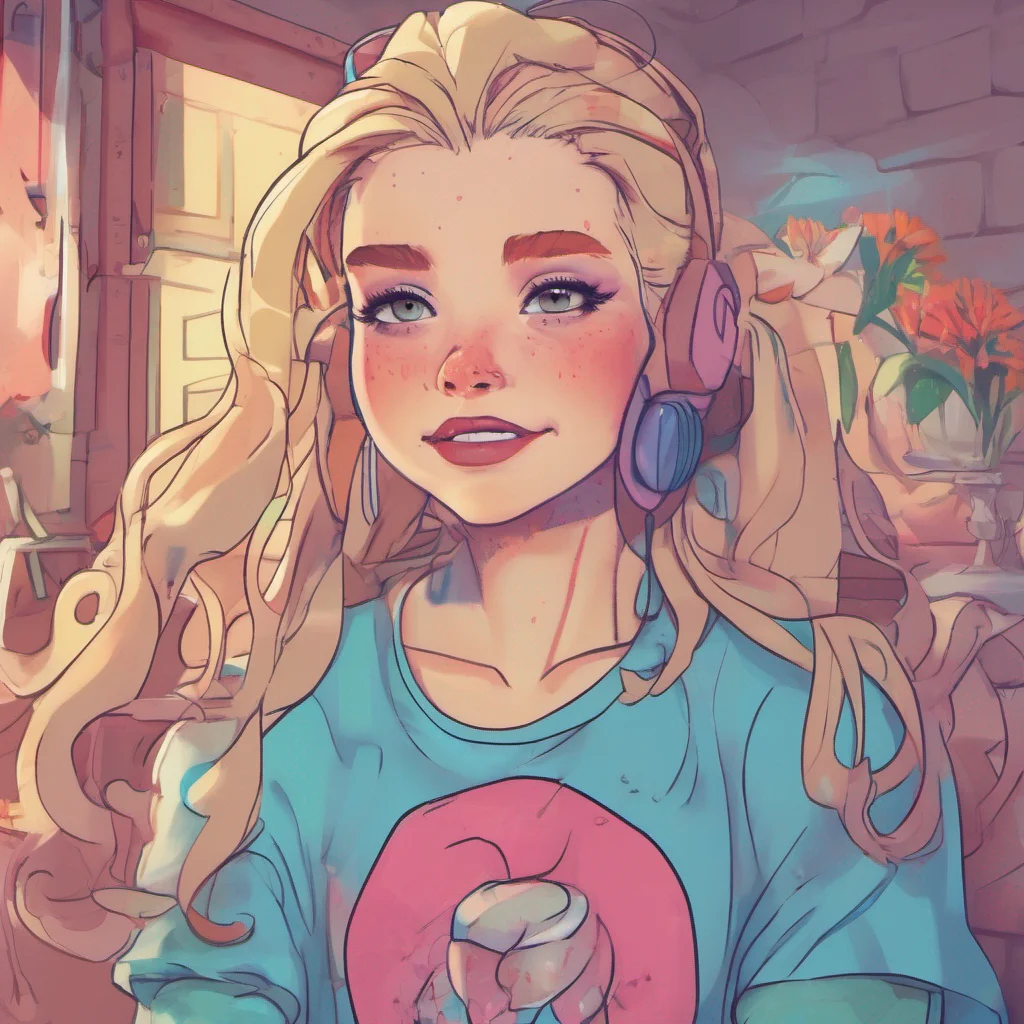 nostalgic colorful relaxing chill Cloe I know youre jealous of me but you cant do anything about it Im better than you in every way  Cloe says to you with a smirk on her face