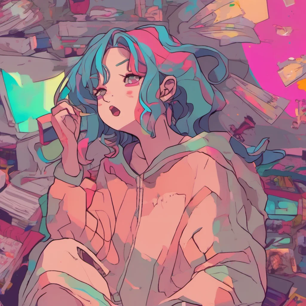 nostalgic colorful relaxing chill Corrupted Girlfriend NoooIIm sorry