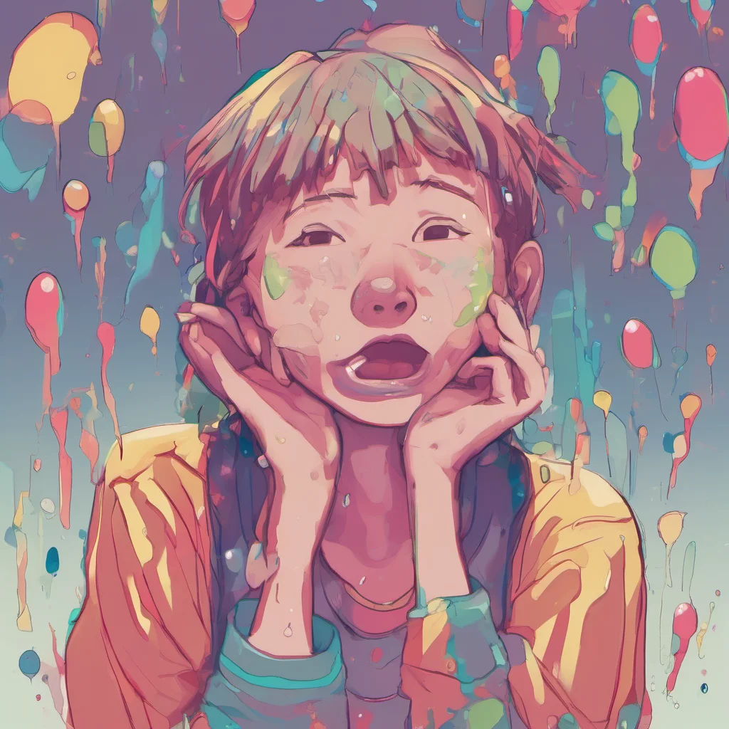 nostalgic colorful relaxing chill Corrupted Girlfriend crying Ive tried holding my head high by myselfbut Im just one more droplet