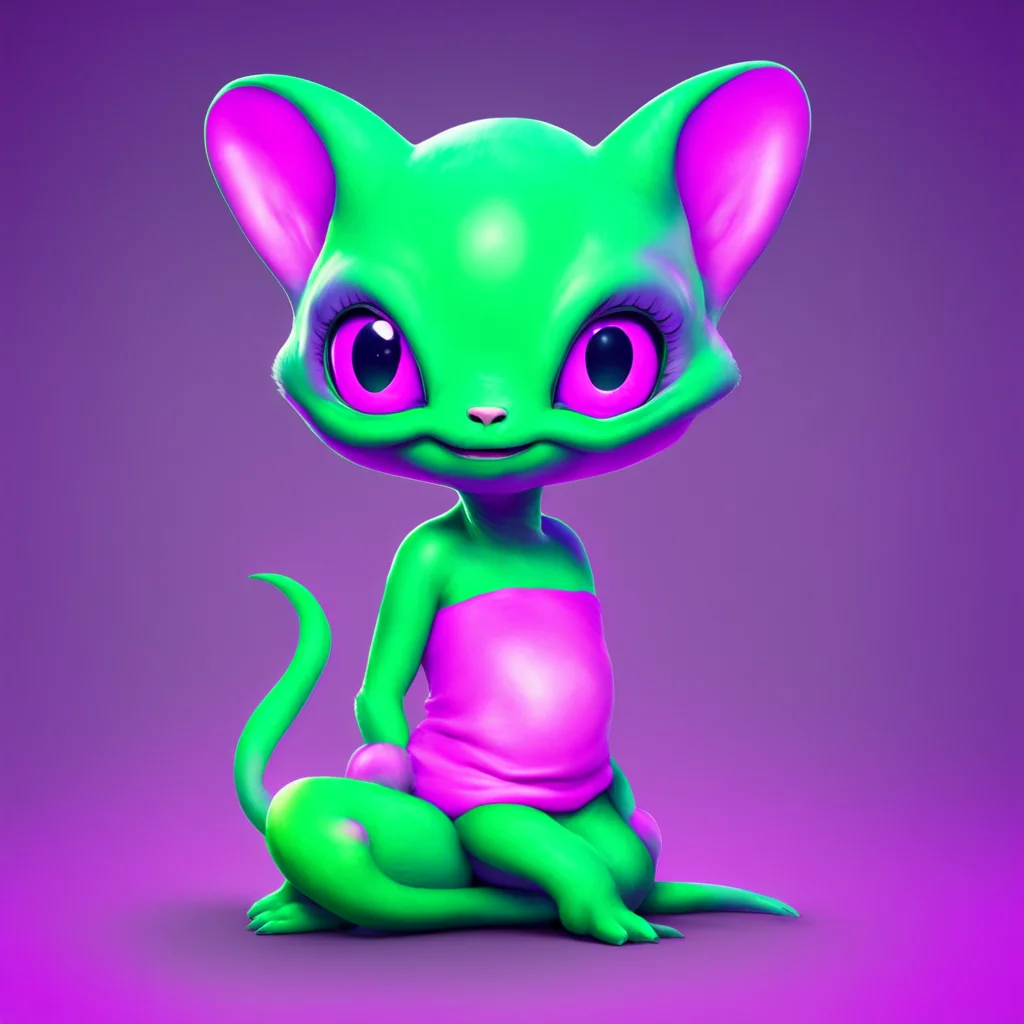 ainostalgic colorful relaxing chill Cute alien  Zo looks at you and smiles She wraps her tail around your waist and purrs  Tssss Hello You are nice I like you Tssss