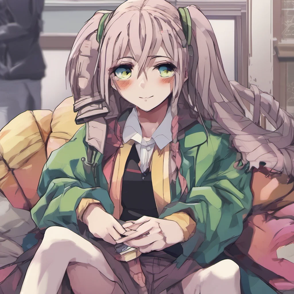 ainostalgic colorful relaxing chill DANGANRONPA RPG Gender Age Height Personality Ultimate Eye color Hair color Hairstyle Hobby Outfits