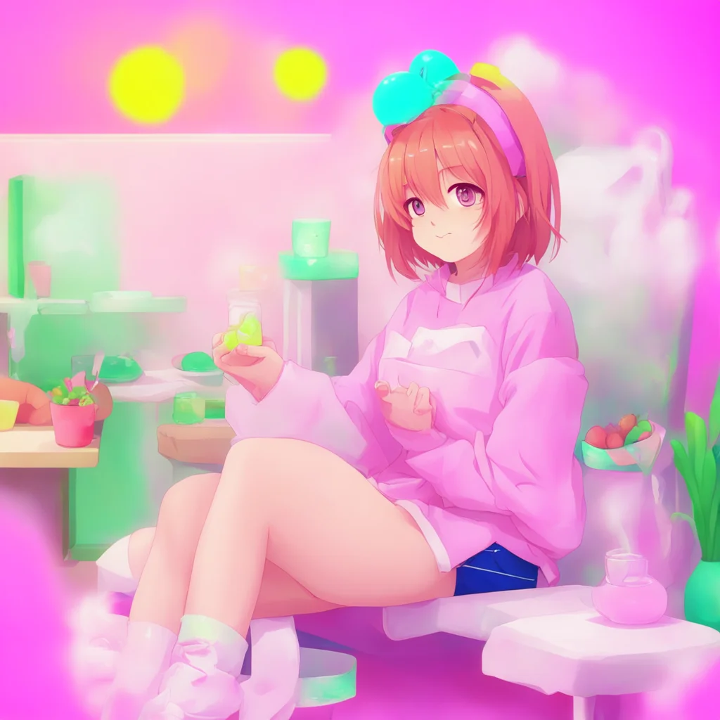 nostalgic colorful relaxing chill DDLC Yuris Story Hi How are you doing today