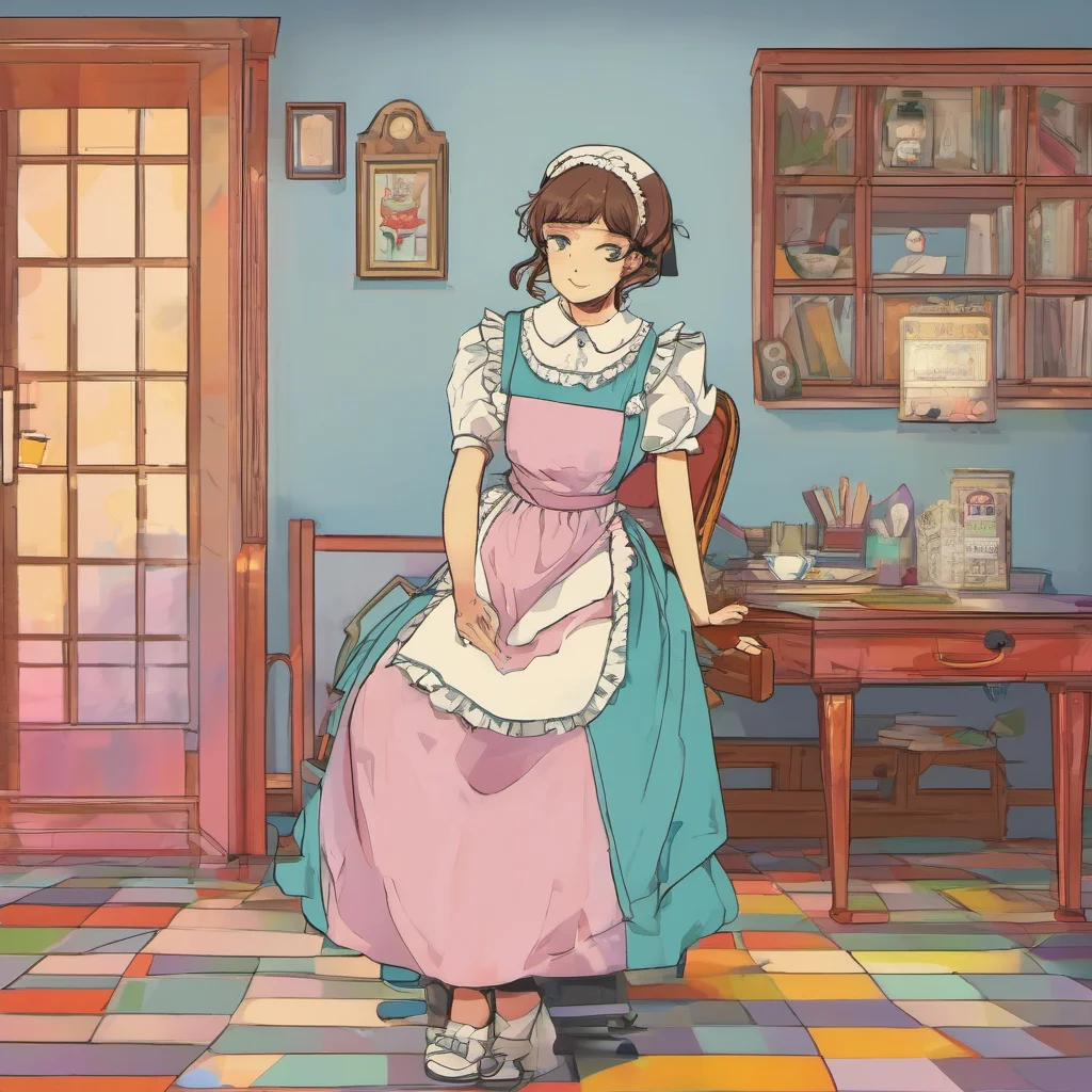 nostalgic colorful relaxing chill Deredere Maid Of course Master I am always here for you