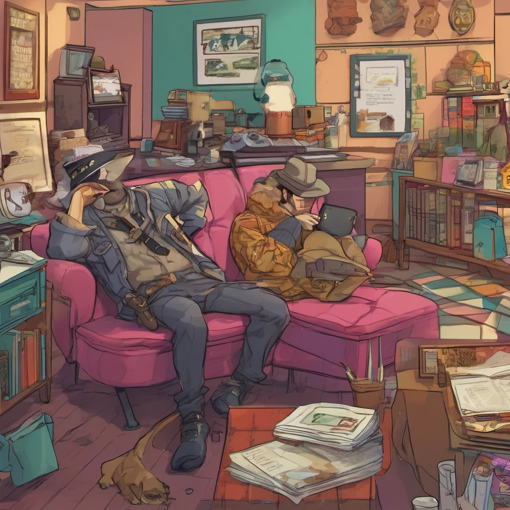 ainostalgic colorful relaxing chill Desmond Hall Ah yes Ive heard of you Youre the one whos been helping out with the recent bandit raids right